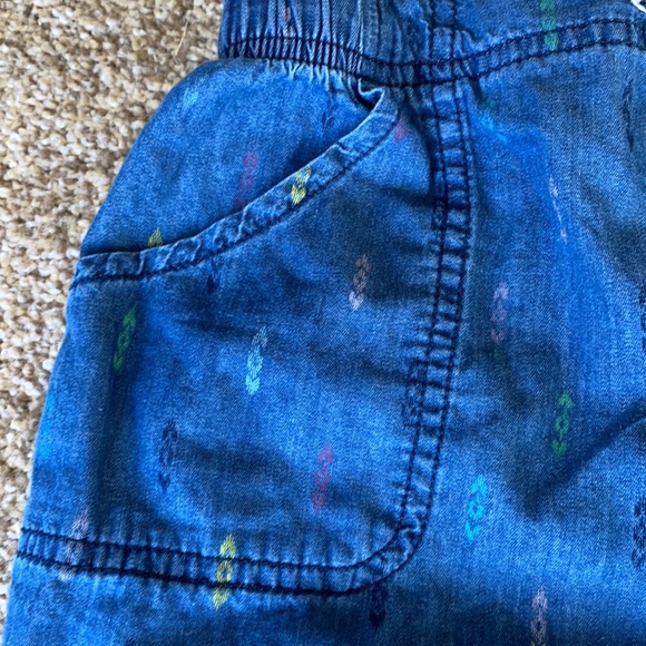 Wonder Nation girls shorts size XL (14-16) elastic waist - Picture 6 of 7